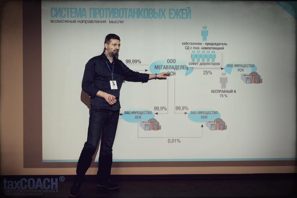 Бизнес-курс Центра taxCOACH Остаться в живых! Все об оптимизации Среднего бизнеса